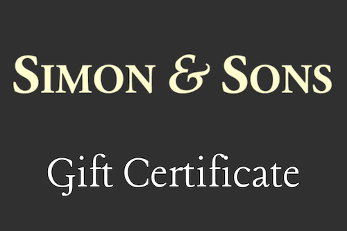 Simon & Sons Gift Card