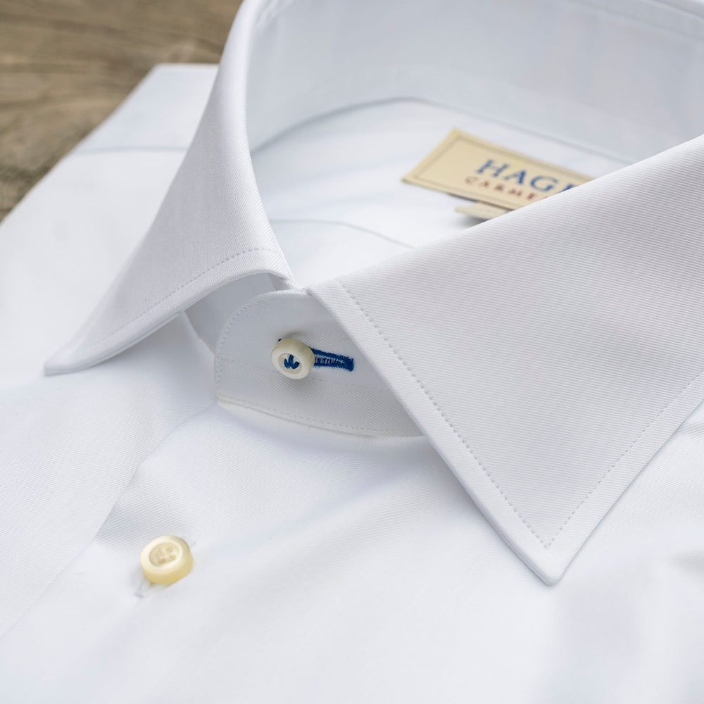 hagen dress shirts Hagen Dress Shirt-Super Fine Twill-White 16 34/35